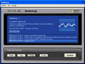 Ventana de AudioLog